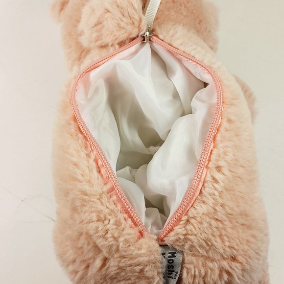 Moshi Moshi Pink Pig Stuffed Animal Plush Zip Back Secret Pocket HTF 9" - Picture 13 of 13